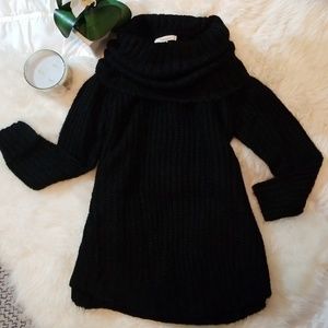 Off the Shoulder Sweater Dress